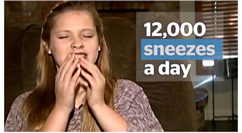 Girl Sneezes Up To 12000 Times A Day Viralzo Sneezing Thing 1 Thing 2 Touching Stories