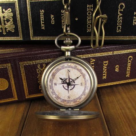 Compass Pocket Watch Theexcb