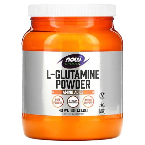 Now Foods Sports L Glutamine Powder 2 2 Lbs 1 Kg