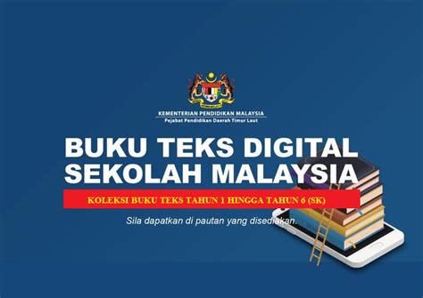 Koleksi Buku Teks Digital Tahun 1 hingga Tahun 6  [BLOG RASMI SK