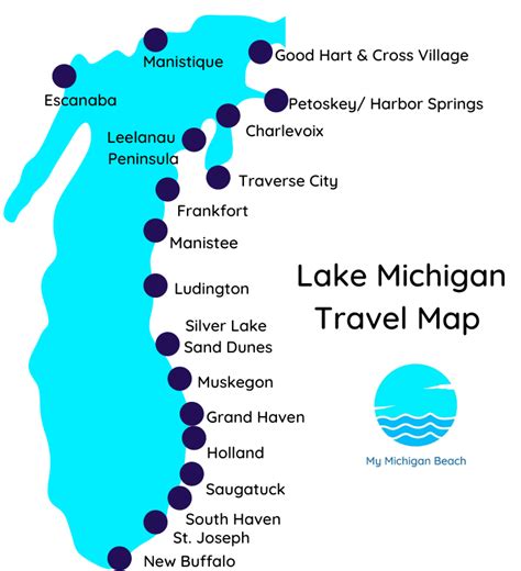 Explore The Beauty Of Spring Lake Michigan With This Detailed Map