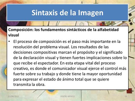 Sintaxis De La Imagen