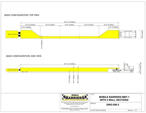 Mutcd Drawings And Guidance Mobile Barriers Mbt 1