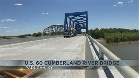 Crews Finishing Us 60 Cumberland River Bridge Youtube