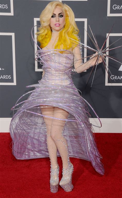 Photos From Lady Gagas Most Memorable Grammys Looks