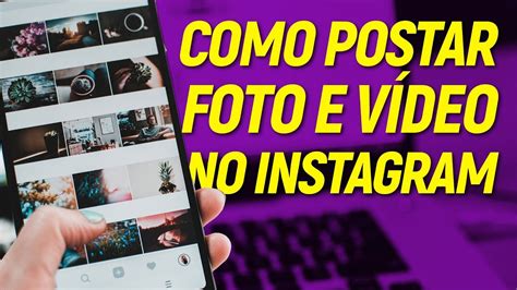 como postar foto no instagram pelo celular