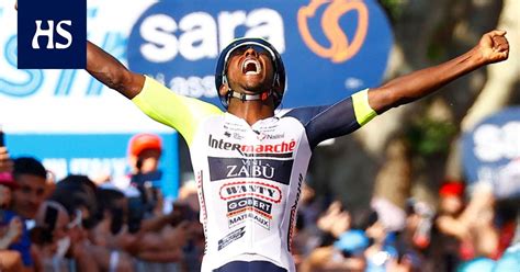 Cycling The Eritrean Biniam Girmay Made The History Of The Great