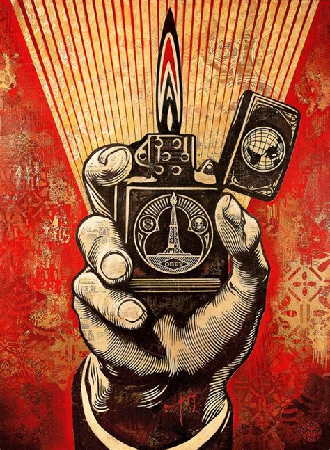 Mixed Media Painting Archives Obey Giant Shepard Fairey Art Obey