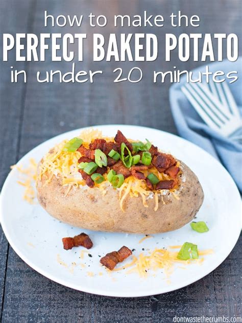 Check out our baked potatoe selection for the very best in unique or custom, handmade pieces from our shops. The Perfect Baked Potato in Under 20 Minutes + 6 Other Methods