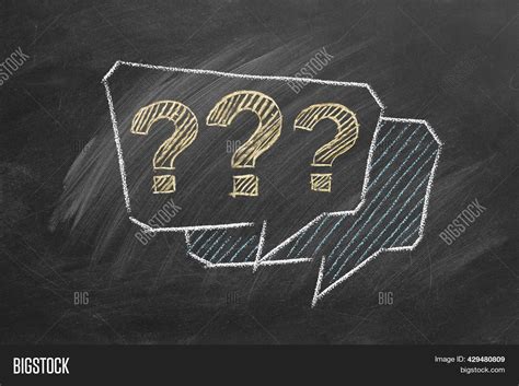 Question Marks Speech Image And Photo Free Trial Bigstock