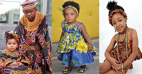 8 Ideas For Childrens Looks In Traditional African Clothing