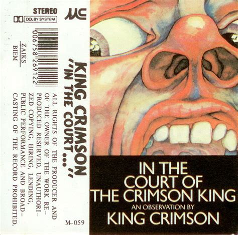 Sintético 96 Foto King Crimson In The Court Of The Crimson King El último