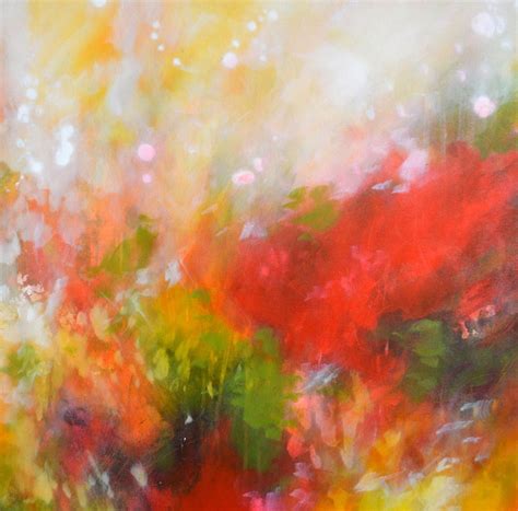 Autumnal Fire Large Original Abstract Painting Acrylic Painting By