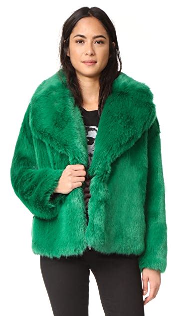 Msgm Faux Fur Jacket Shopbop