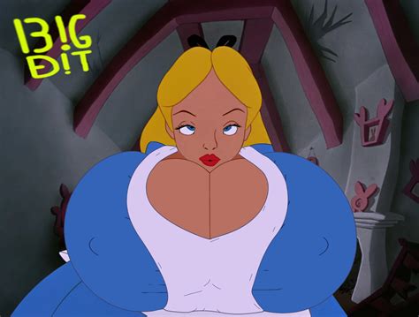 Rule 34 Alice Disney Alice In Wonderland Big Uwu Big Breasts Bimbo