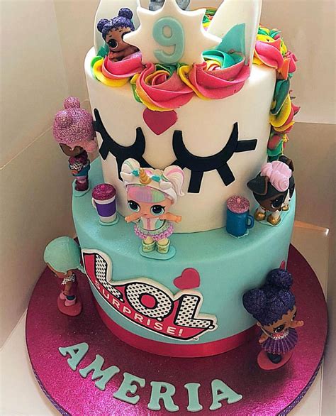 With the right cake design, you can simply make the moment special. Unicorn & LOL Surprise Dolls Birthday Cake | Funny ...