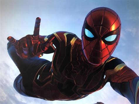 3600x2400 4k Spider Man Iron Spider Coolwallpapersme