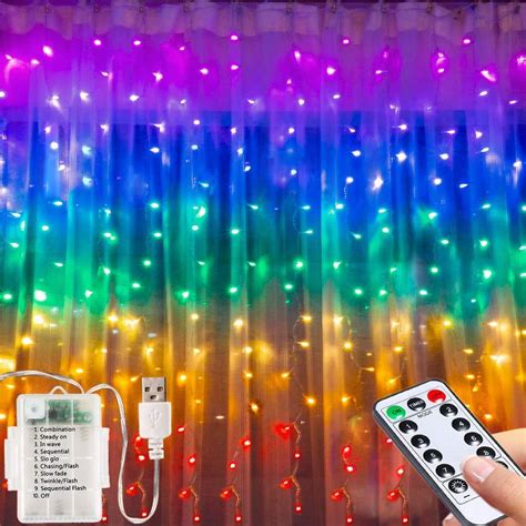 Led Fairy Curtain Light Was £1499 Now £750 Wcode Ha9ktwvz Amazon