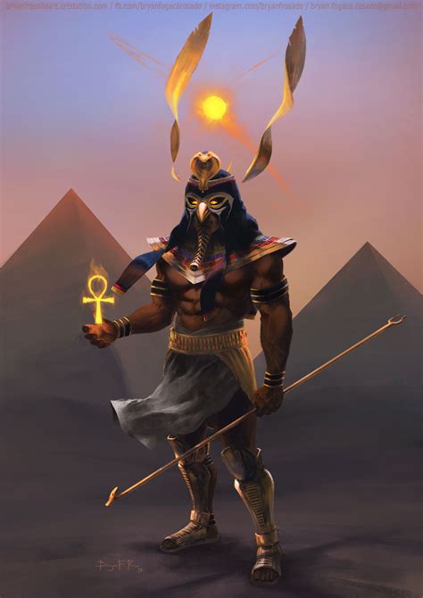 Amon Ra By Bryanfrosadoart On Deviantart