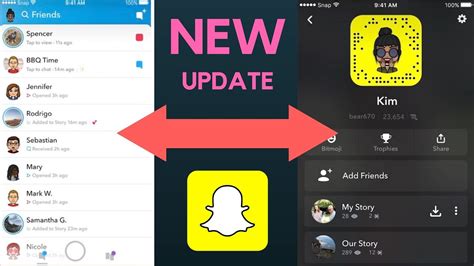 huge snapchat redesign snapchat design overhaul what s new youtube