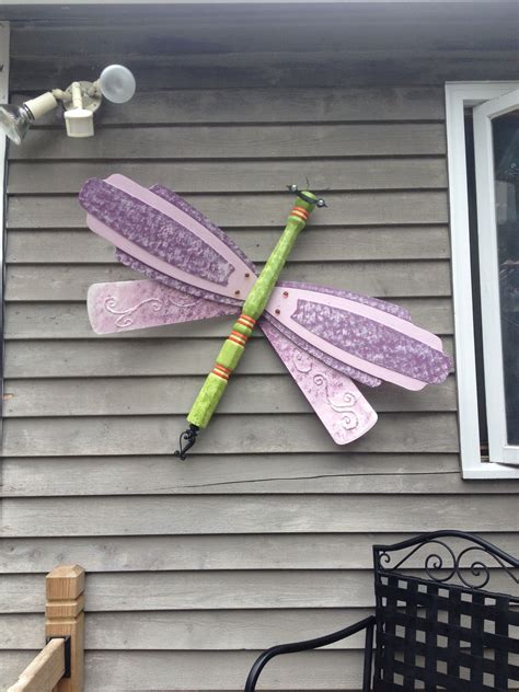 The Dragonfly Art Is Complete Ceiling Fan Blades Deck Spindle Drawer