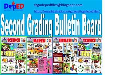 Tagadepedfiles Grade V Second Grading Bulletin Board
