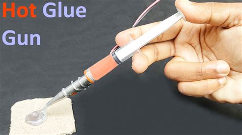 How To Make Hot Glue Gun Using Syringe At Home Diy Usb Hot Glue Gun