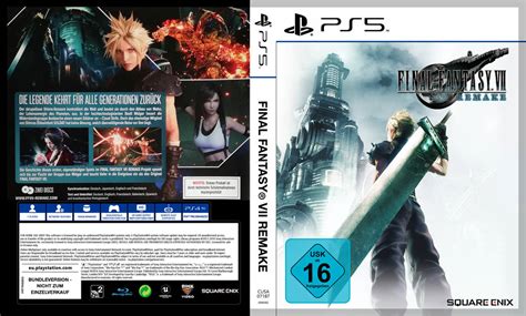 Final Fantasy Vii Remake Box Art Ps5 Fanmade De By Aldasorlp On Deviantart