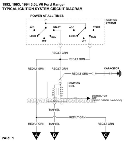 2001 Ford Ranger Ignition Switch Wiring Diagram Wiring Diagram