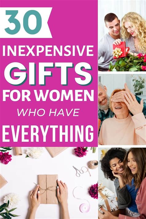 Inexpensive Gifts For The Woman Who Has Everything Best Ideas Money Bliss