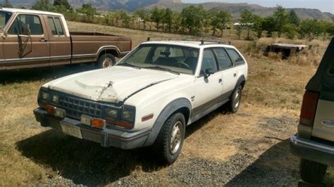 The story of the amc eagle crossover wagon is a curious one indeed. 1985 AMC EAGLE SPORT WAGON - $1200 (WHITEHALL) | Cars ...