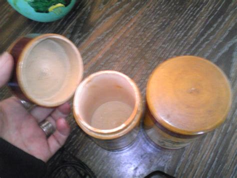 Bamboo Tea Containers With Matching Lids Collectors Weekly