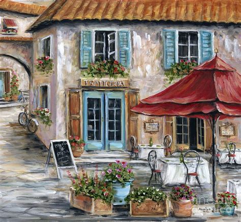 Tuscan Trattoria Painting By Marilyn Dunlap Pixels