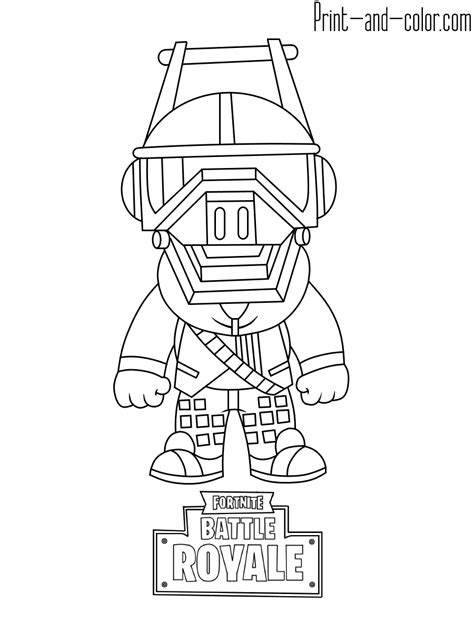 Coloring coloringpage colouring printables fortnite fortnitebattleroyale. Fortnite coloring pages | Print and Color.com