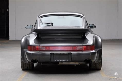 1991 Porsche 911 Turbo 964 965 Slate Grey 63348 Miles Service Records