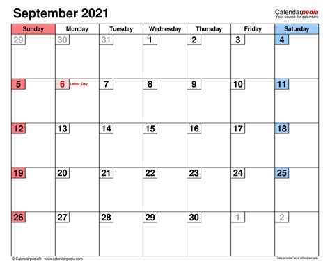 Free Printable Calendar September 2021 Pdf Printable Word Searches