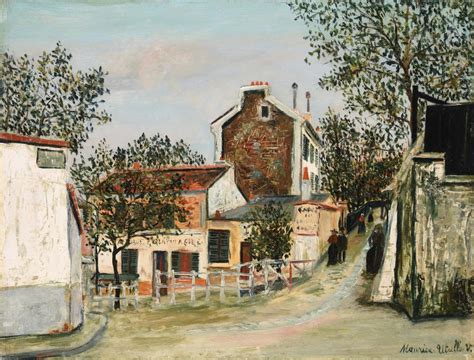 Sold Price Maurice Utrillo 1883 1955 Le Lapin Agile Vers 1919