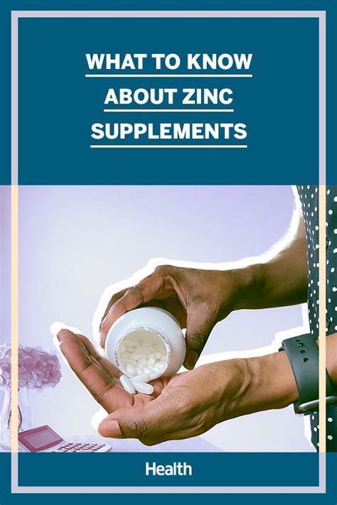 Zinc Supplement Benefits Artofit