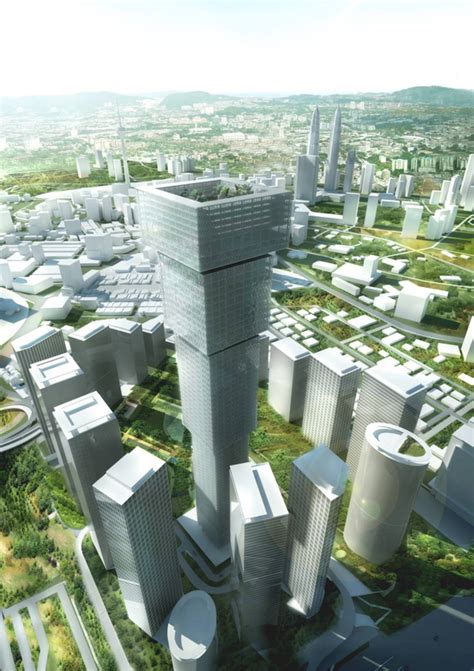 'buildings' and 'telecommunications / observation towers.' a 'building' is a structure where at least 50% of the height is occupied by usable floor area. Kuala-Lumpur-Signature-Tower-by-BIG-05 | A As Architecture