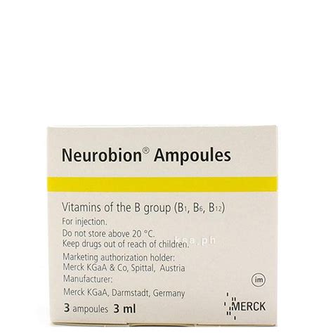 Neurobion 3 Ampoules Pharma Company Store