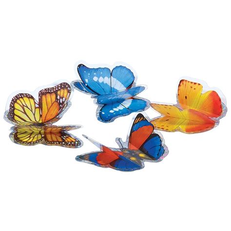 3d Butterfly Stickers United Art And Education