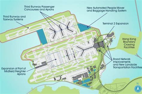Hong Kong Airport Expansion Airport Design Airports Terminal Airport