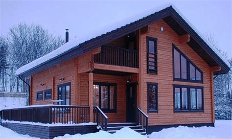Son casas encantadoras y de una apariencia pulcra. Casa de madera modelo Toledo - Aire Rustico