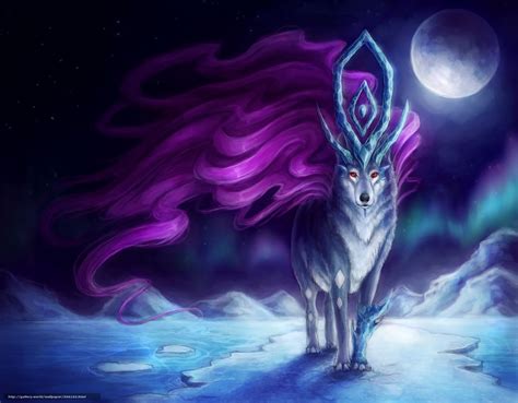 Magic Wolves Wallpapers Wallpaper Cave
