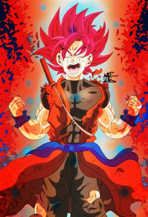 Super Saiyan God Xeno Goku Dragonballz Amino