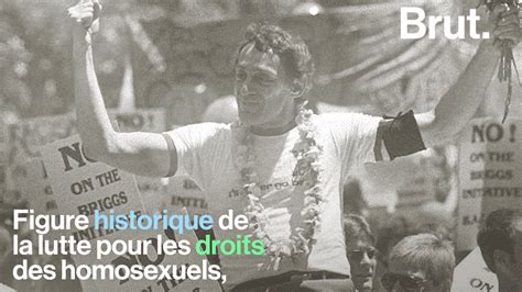 Video Qui Est Harvey Milk Figure Historique De La Lutte Pour Les Droits Des Homosexuels