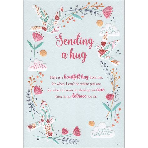 Sending a Hug | Thinking of You Card | Eternal