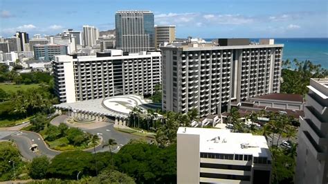The View From The 17th Floor Of Hilton Hawaiian Village Tapa Tower