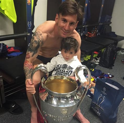 Lionel Messi's Three-Year-Old Son Has Already Joined Barcelona's ...