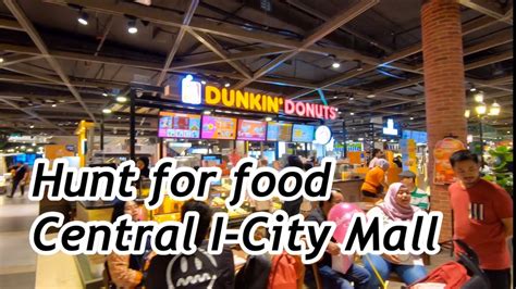 Melaka sentral bus terminal has one huge level or ground floor. Let's Hunt For Food At Central I-City Mall Shah Alam - YouTube